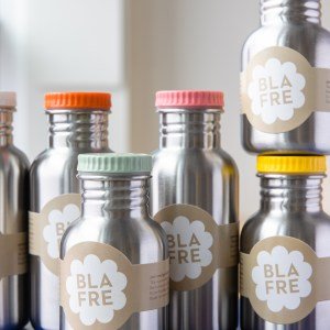 Drikkeflaske i stål fra Blafre til salgs på Lille Lab